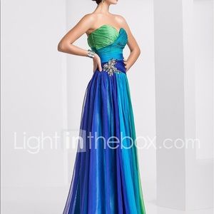 Lightinthebox A line strapless sweetheart Sz 6